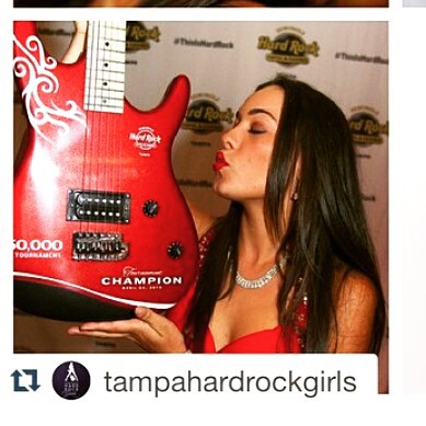 Female model photo shoot of Aimee Laferriere in Seminole Hard Rock Tampa