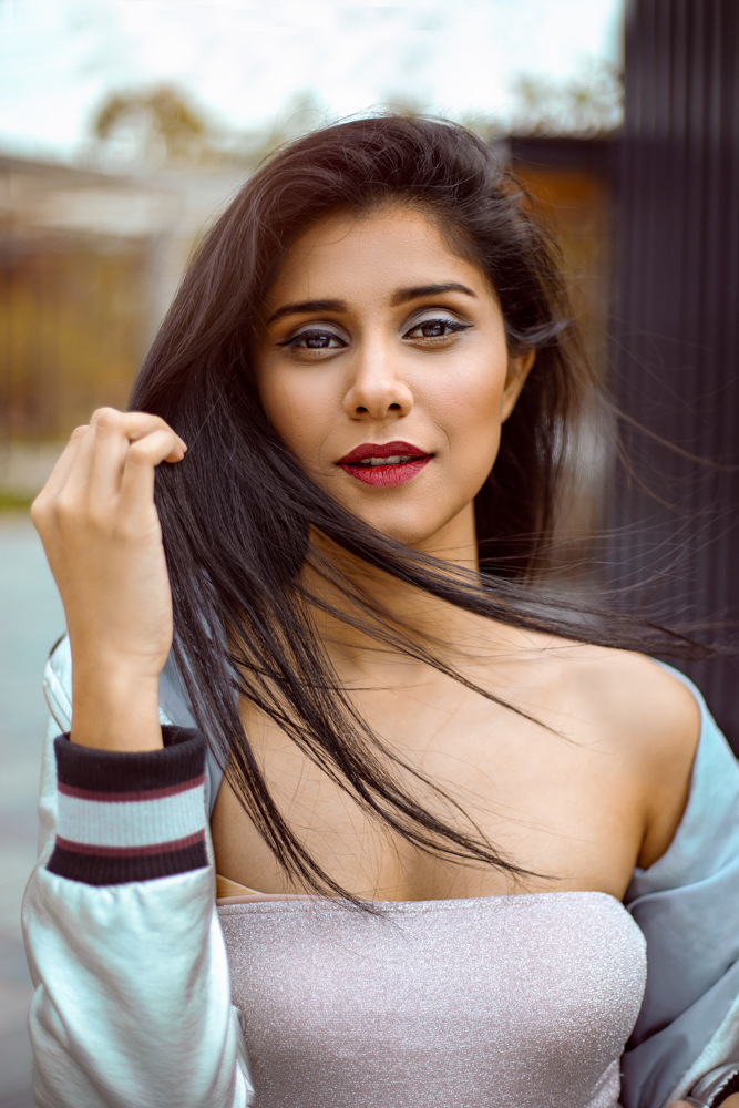 Female model photo shoot of ShreyaShethia in La Mer - Dubai
