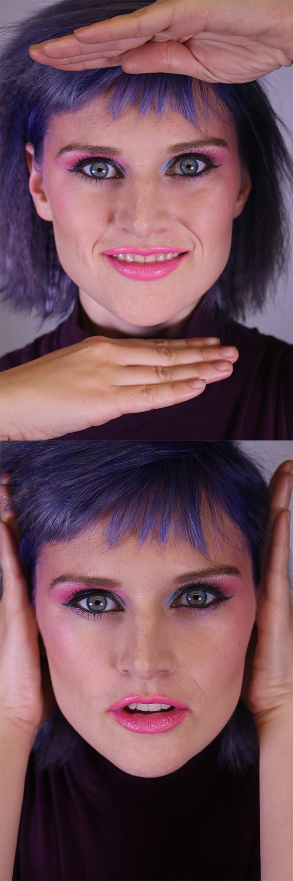 Female model photo shoot of Mystique Makeup and Jeshka Yurash in Blush School of Makeup, makeup by Mystique Makeup