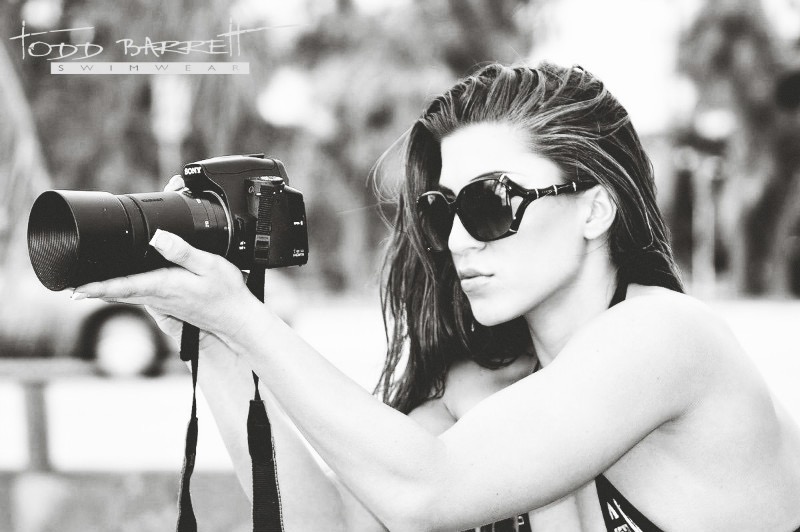Female model photo shoot of BLUEFIT in South Beach