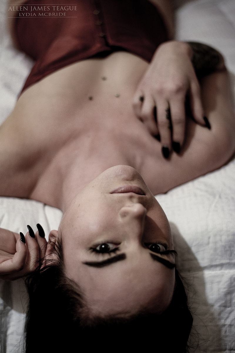 Female model photo shoot of Lydiamcb by AllenJamesTeague