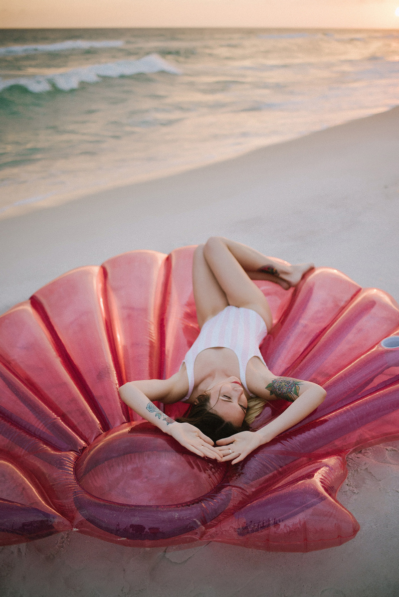Female model photo shoot of spencerhenson in Panama City Beach, FL