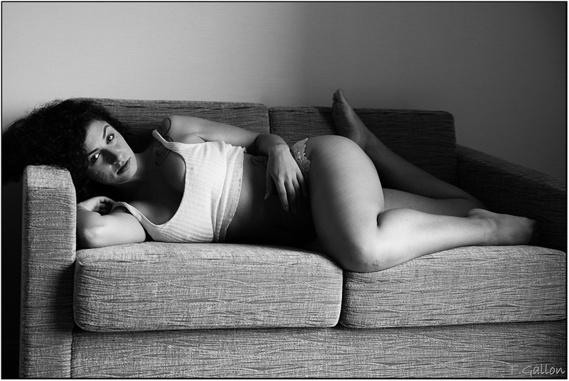 Female model photo shoot of Melina Monet by RayOfLight