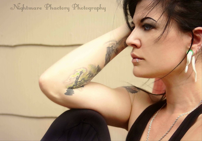 Female model photo shoot of Jessie Cross by Nightmare Phactory in Ringold, GA