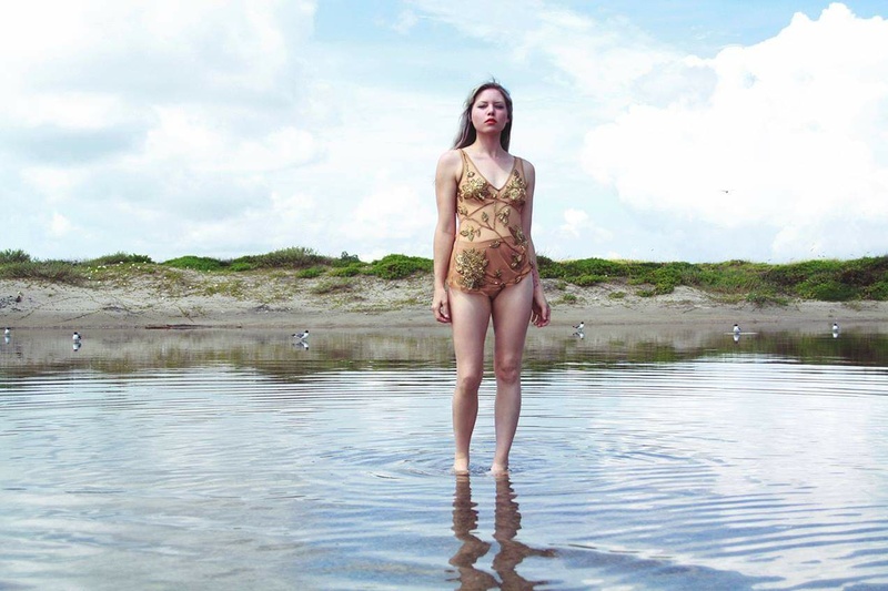 Female model photo shoot of Christine E Photography in Corpus Christi Mustang Island