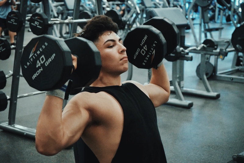 Male model photo shoot of Johnjustlifts