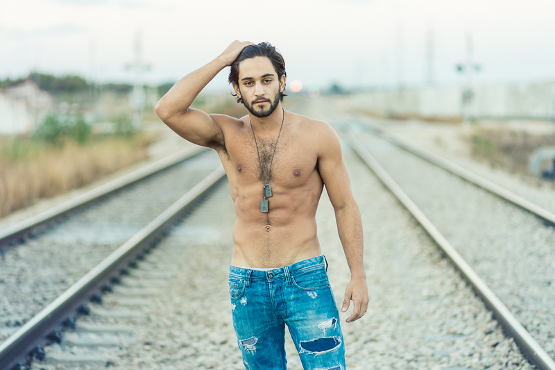 Male model photo shoot of Shai_Bachar