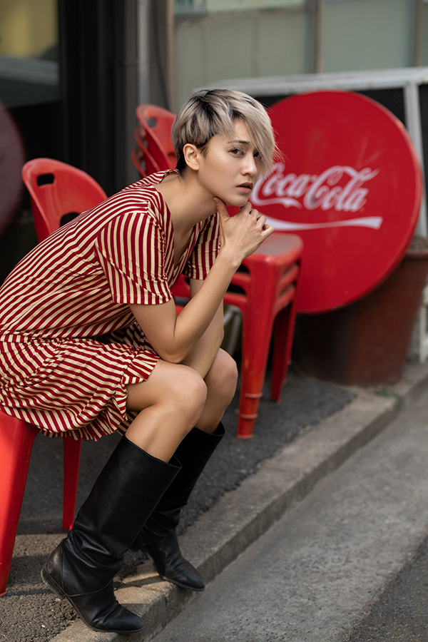 Female model photo shoot of NoraTheExplorer in Seoul, Gangnam