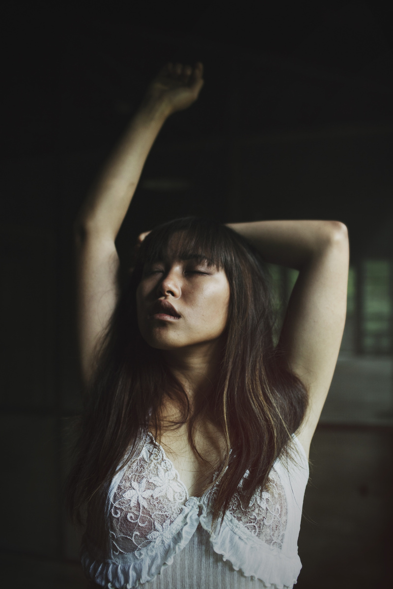 0 model photo shoot of Audrey Nguyen