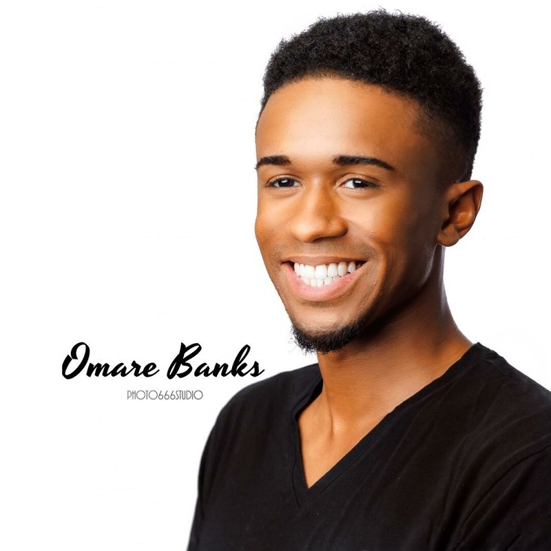 Male model photo shoot of Omare Banks Designs
