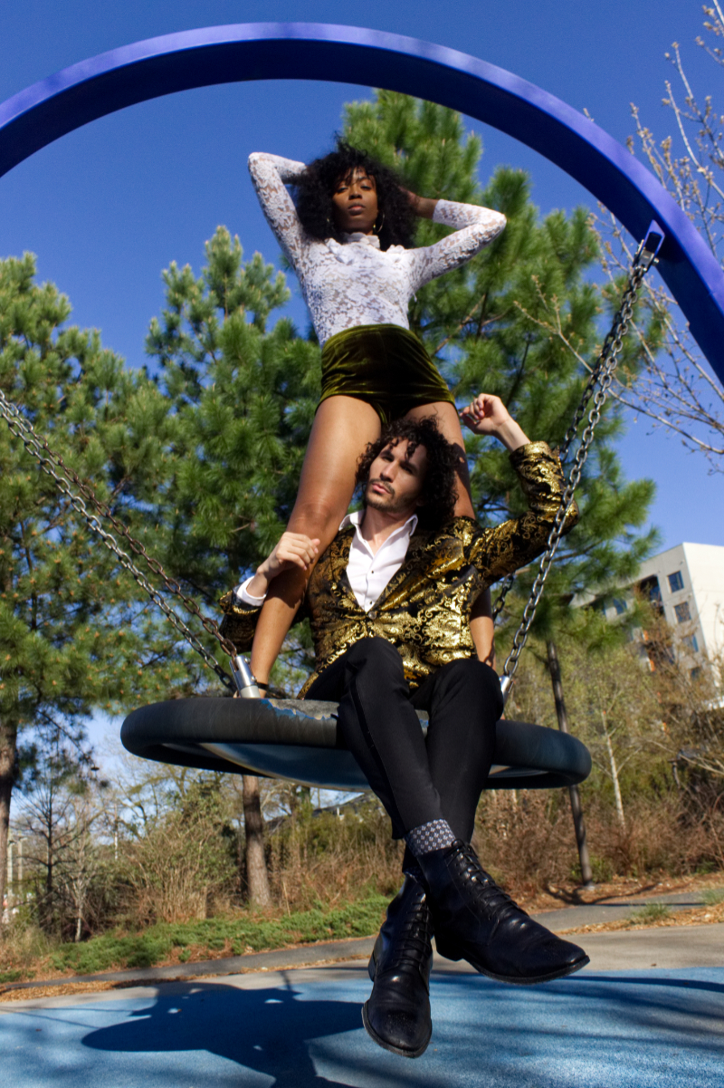 Male and Female model photo shoot of JamesDSPhoto, Alicia C and loquaciousdavid in Historic 4th Ward Park, Atlanta, GA