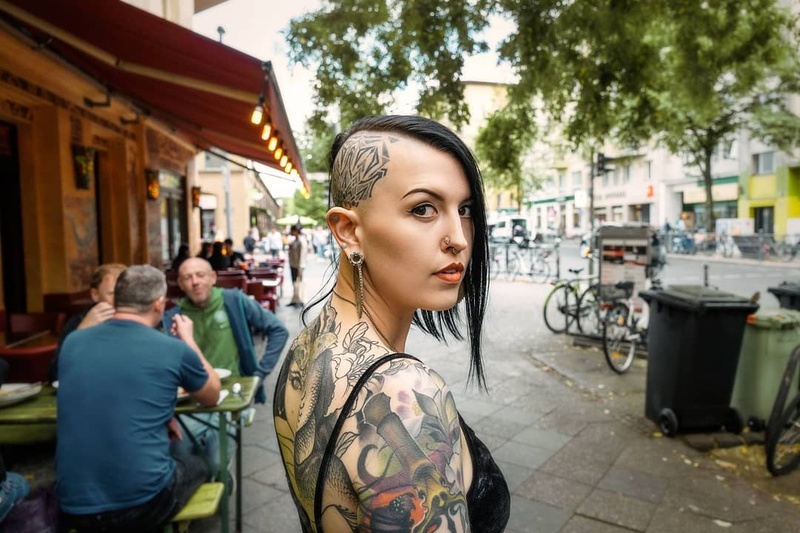 Female model photo shoot of Marina NW by Martin Romeis in Berlin, Germany