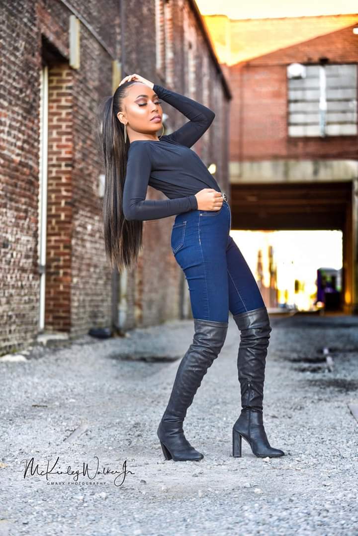 Female model photo shoot of TailaDebrule in Richmond, Virginia