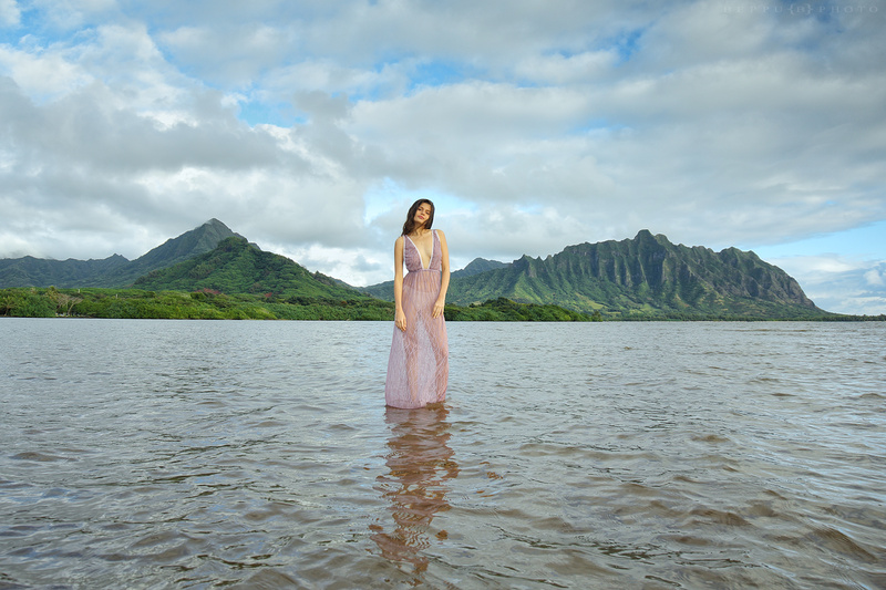 Female model photo shoot of Devi Giannetti in Oahu, Hawaii, USA