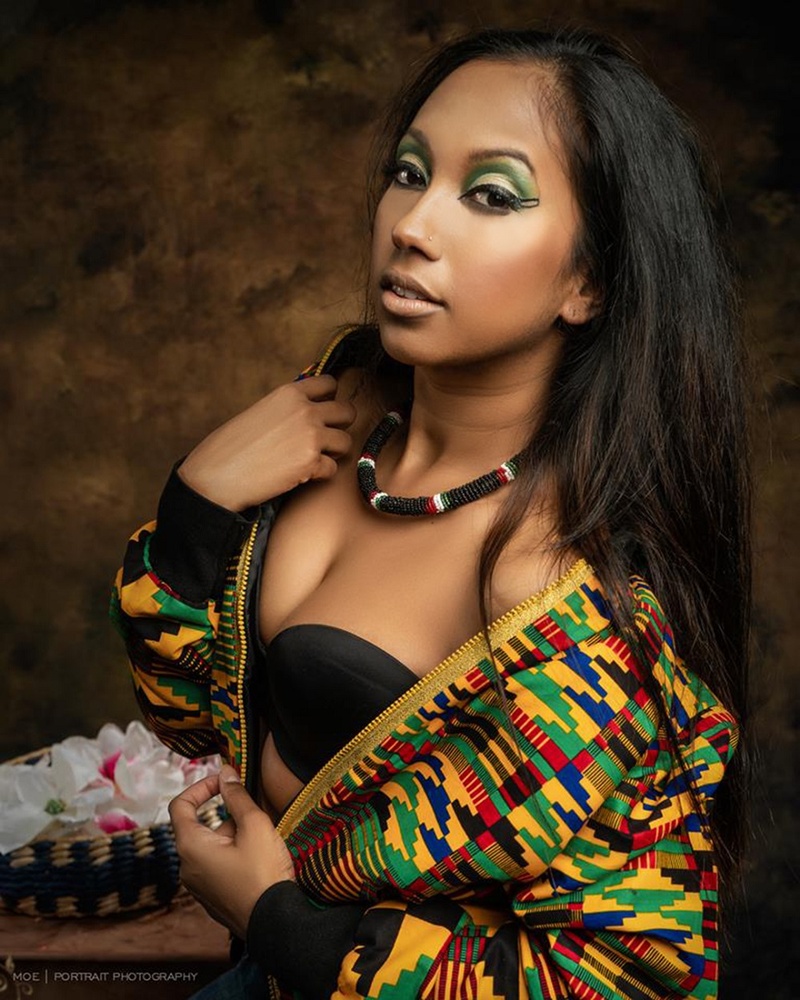 Female model photo shoot of Sarika C by BMPAtlanta