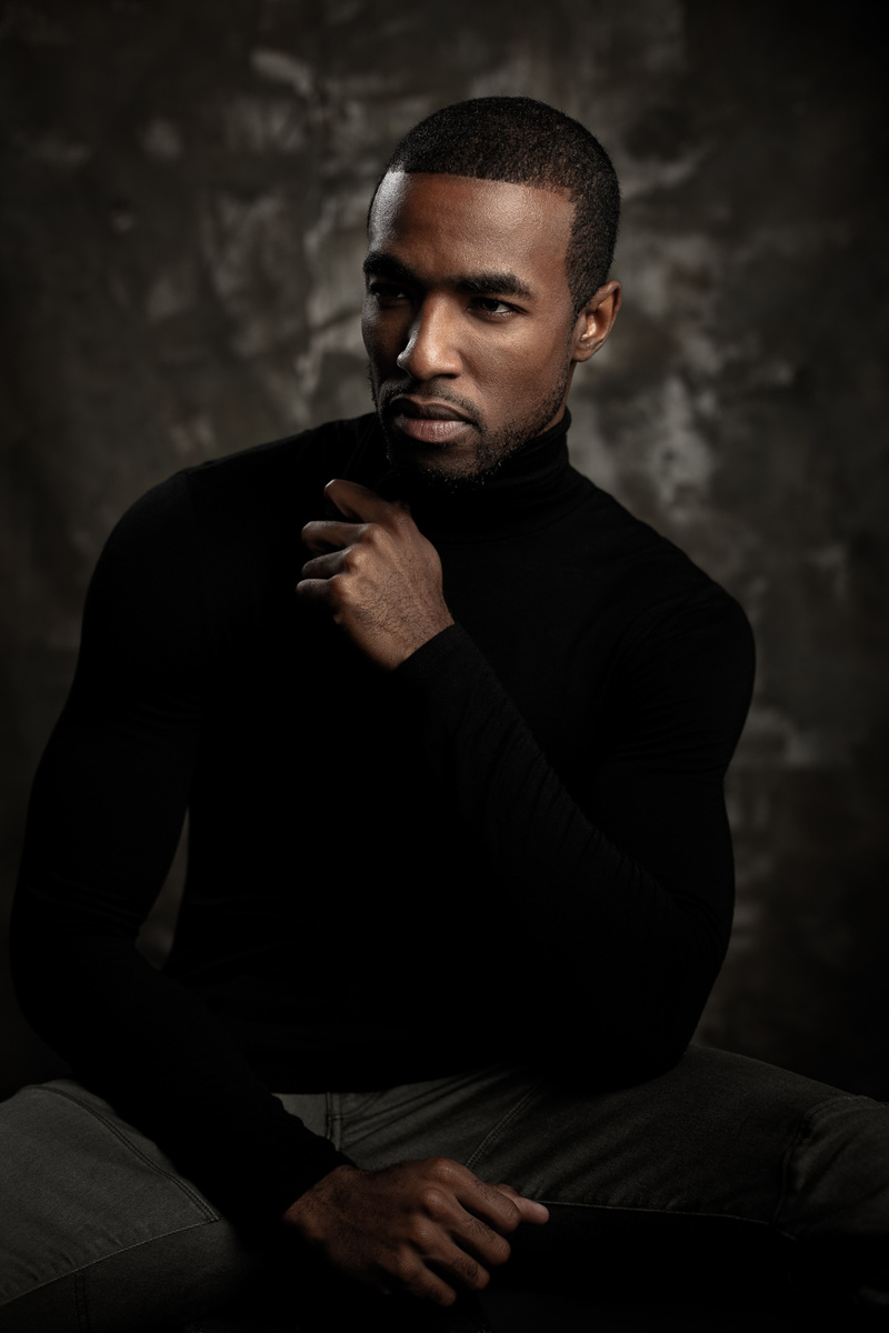 Male model photo shoot of Darius W by Wil Cohen
