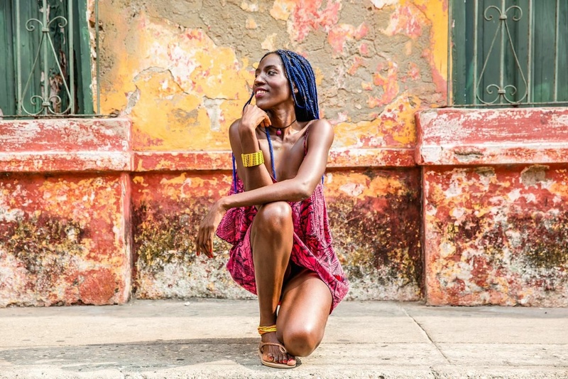Female model photo shoot of Fly Girl Kai in Cartagena, Colombia