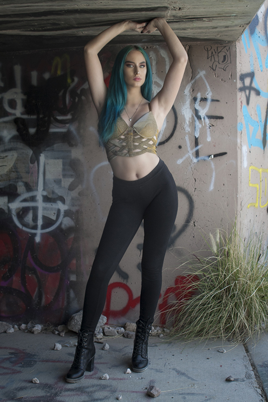 Female model photo shoot of Vegas Avenue