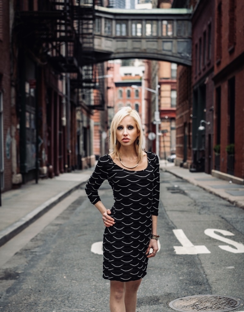 Female model photo shoot of Kate Schroeder in TriBeCa