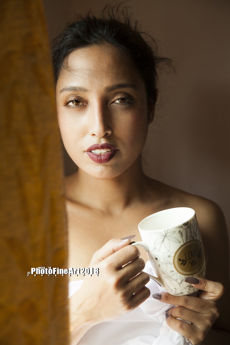 Male and Female model photo shoot of photofineart and goldenbong in mumbai