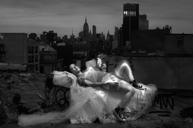 Female model photo shoot of crystalxpistol in New York City