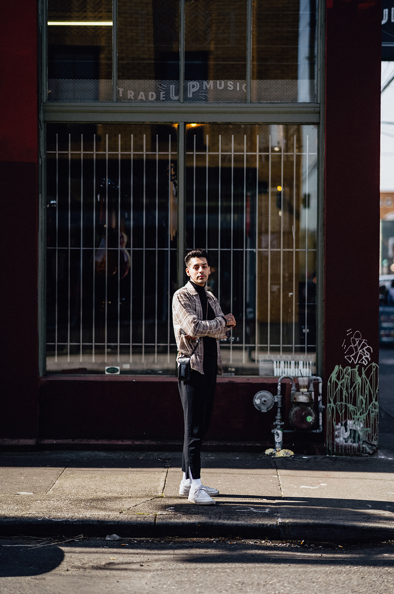 Male model photo shoot of Cal Nattapol in Portland