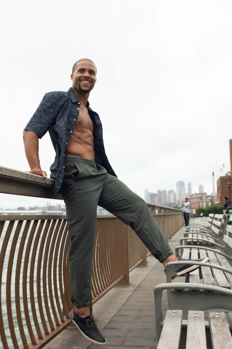Male model photo shoot of Anthony T Solano in New York City