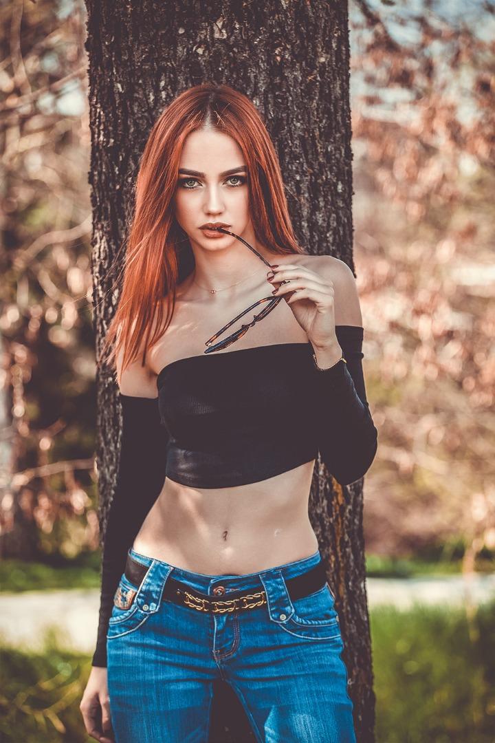 Female model photo shoot of marinaserbiangirl by Adam Radosavljevic