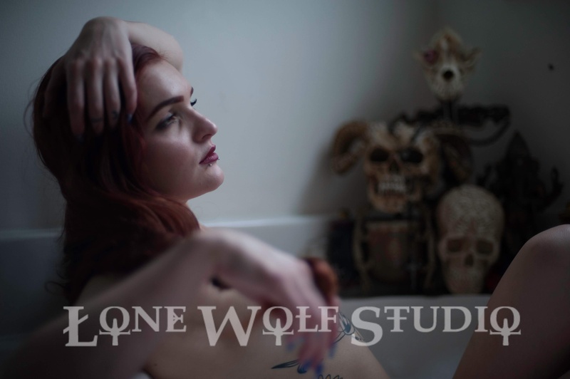 Male model photo shoot of Lone Wolf Studios