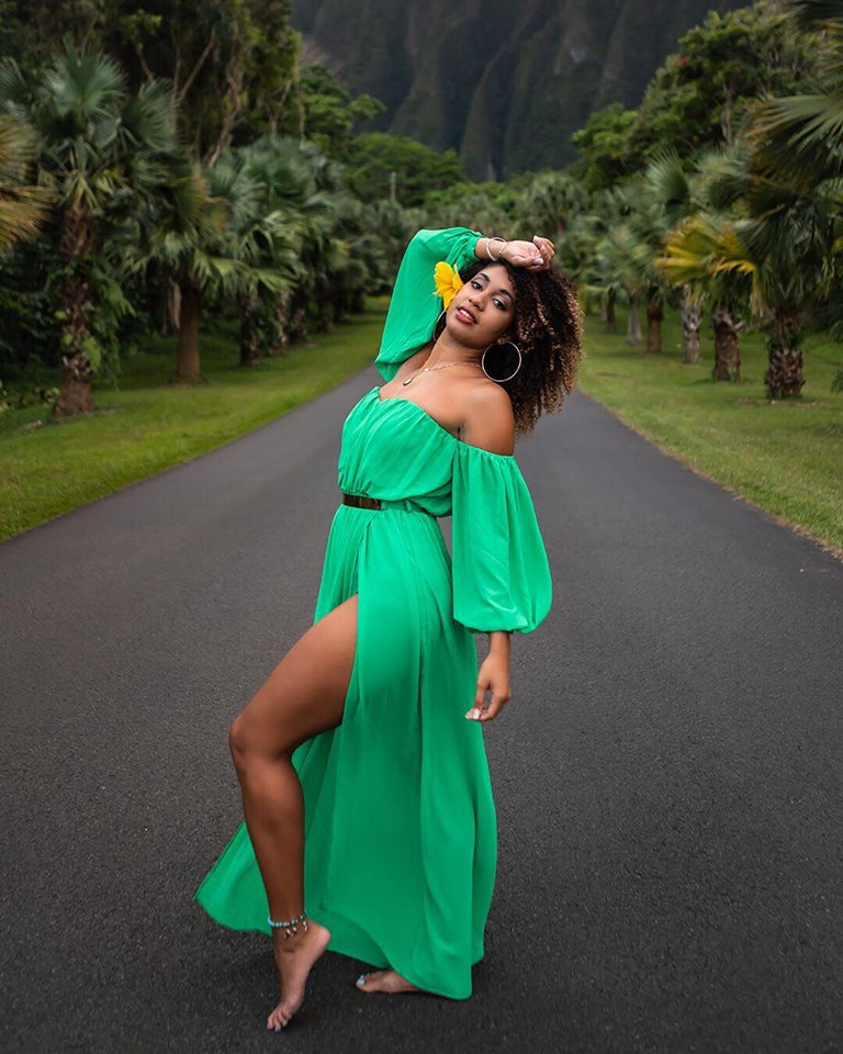 Female model photo shoot of Zephra Williams in Honolulu