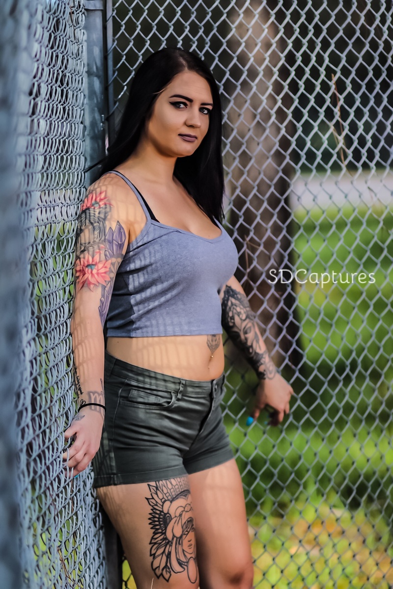 Female model photo shoot of inkedbeh in Apopka, Florida