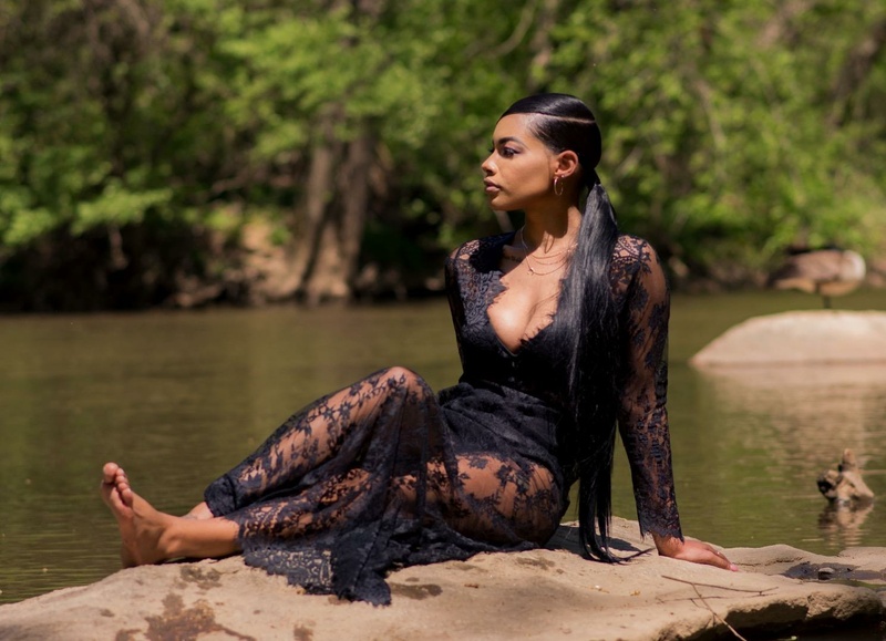 Female model photo shoot of Jazluvyou