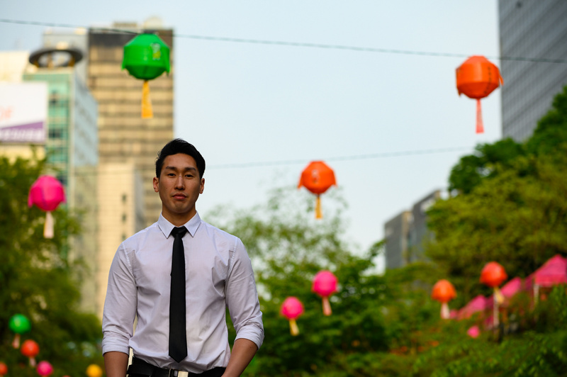 Male model photo shoot of Bryan Lee by Mike Crane Photography in Namsan