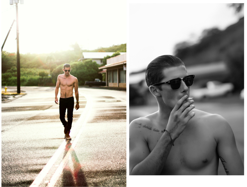 Male model photo shoot of Keith Ketchum  in Hawaii