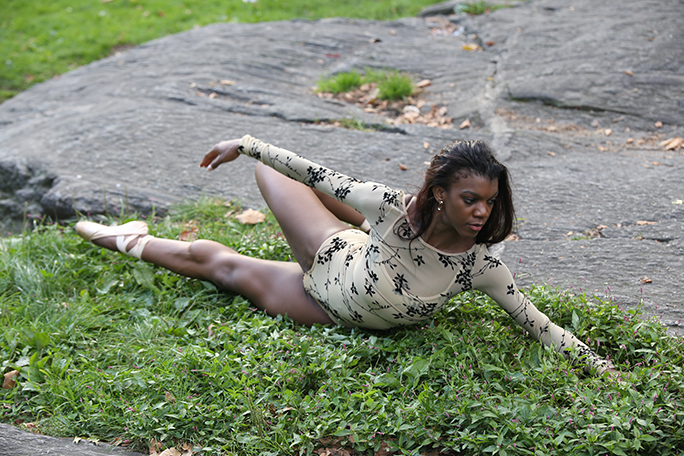 Female model photo shoot of Maria del Mar in Central Park, New York City
