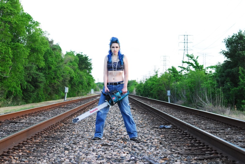 Female model photo shoot of PatiFantasma by erik in Houston, TX
