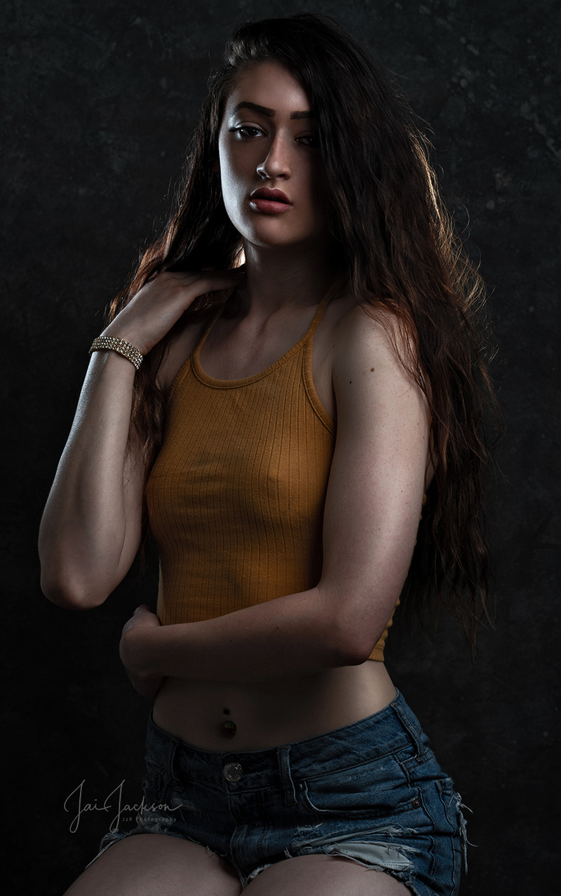 Female model photo shoot of Leslieveraa by JzR Photography in Douglasville, Ga