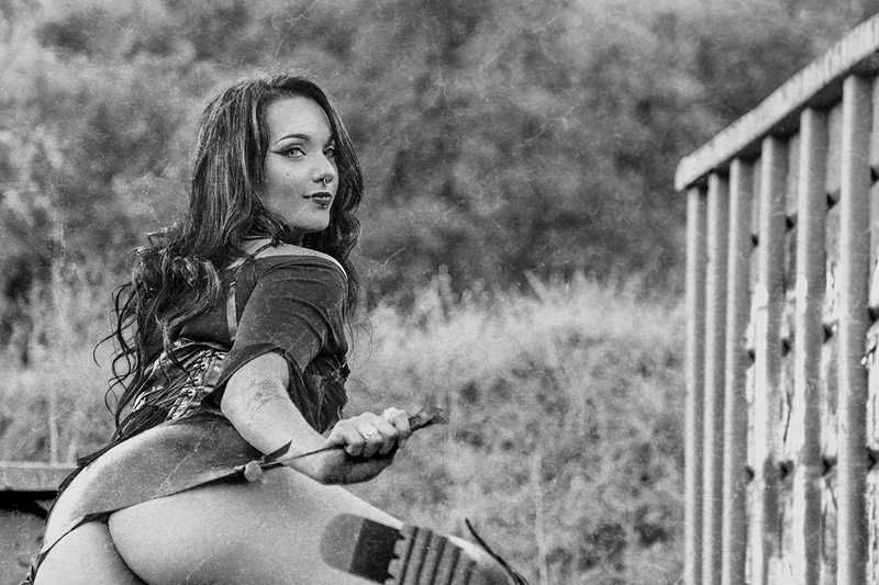 Female model photo shoot of Bunny Page in Griffith Park, LA