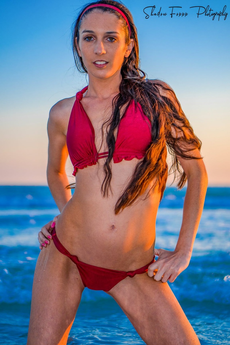 Female model photo shoot of Amber Marie 941 in Siesta Key Beach