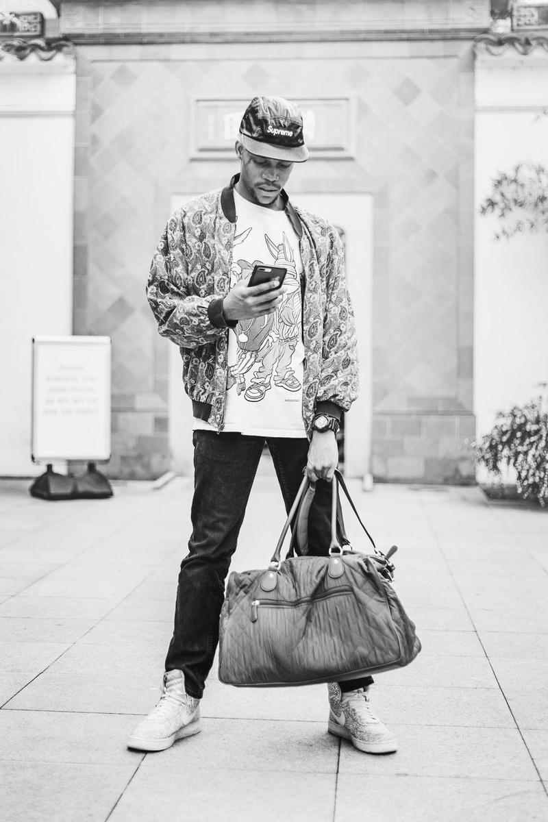 Male model photo shoot of Sammy Vee in Japanese Gardens - Portland, OR
