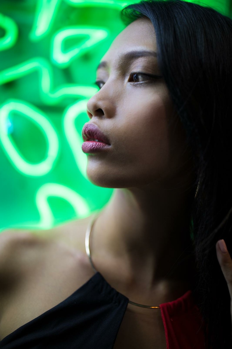 Female model photo shoot of Iya24 in Bkk chinatown