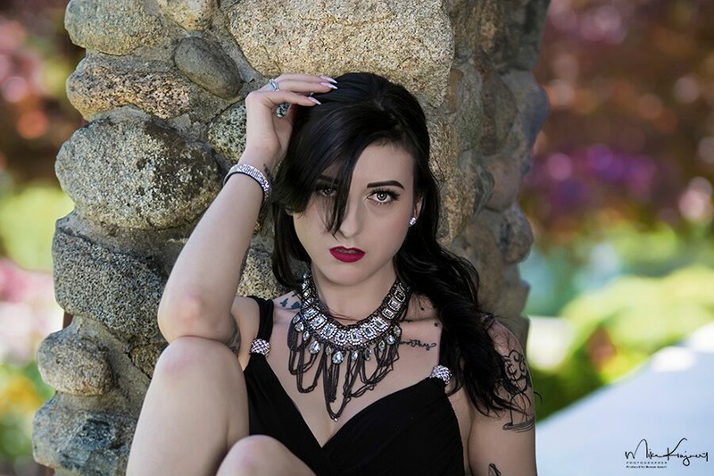 Female model photo shoot of Wild Onyx
