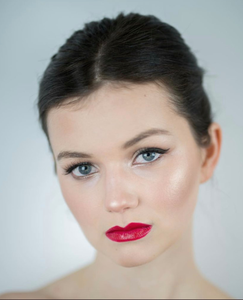 Female model photo shoot of Kailav12, makeup by AngelineJasminMUA
