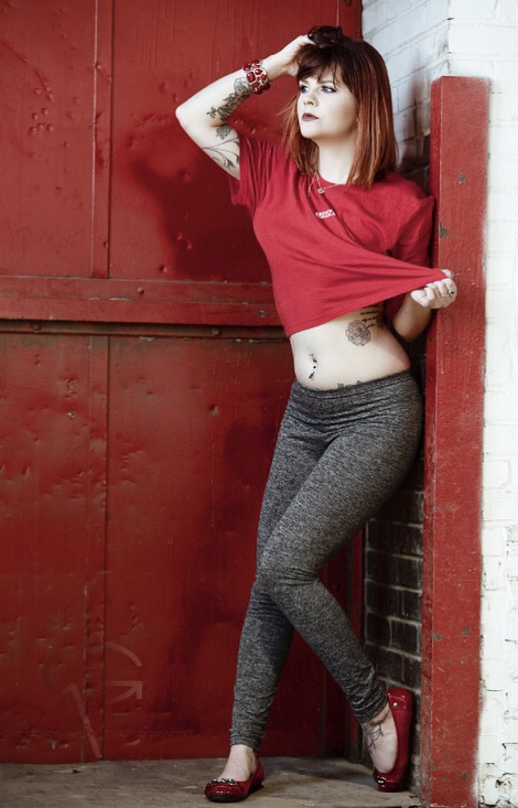 Female model photo shoot of Little Red