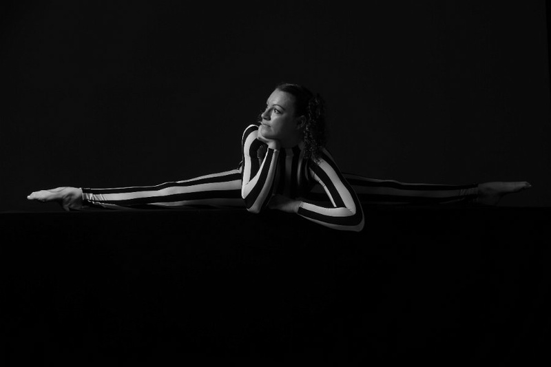 Female model photo shoot of Ash Rexford by matt-h2 in Bandaloop Studio, Oakland Ca