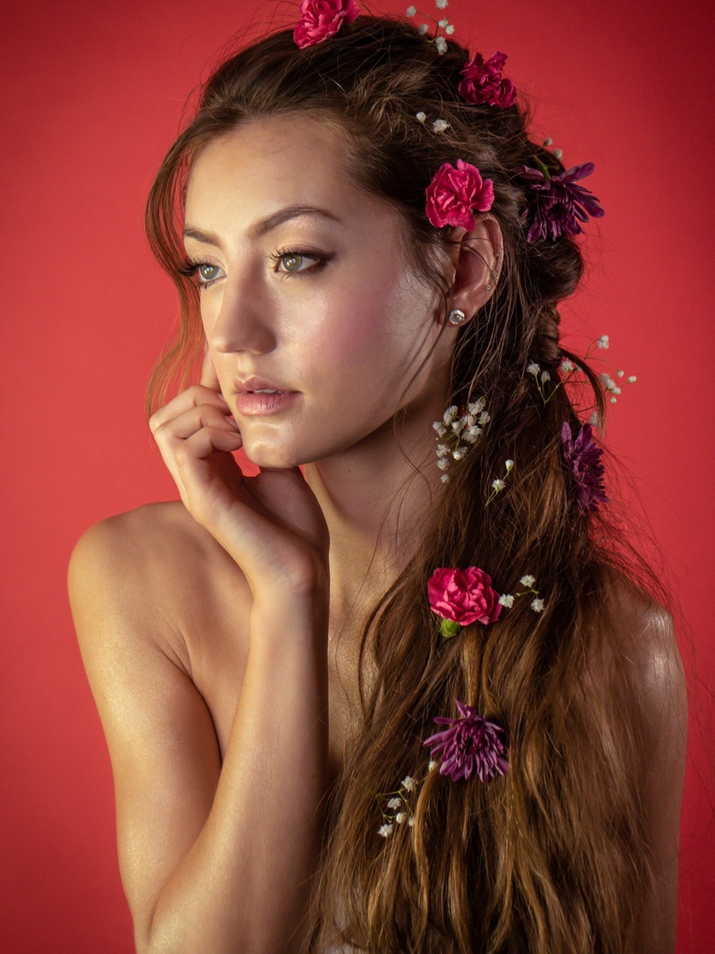 Female model photo shoot of JC MURRAY