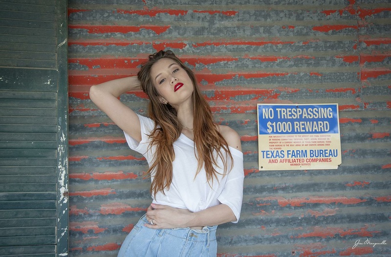 Female model photo shoot of Brooke Ellyn by Texas Fashion