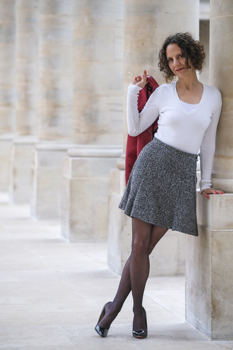 Female model photo shoot of Model-Regula in Paris - France
