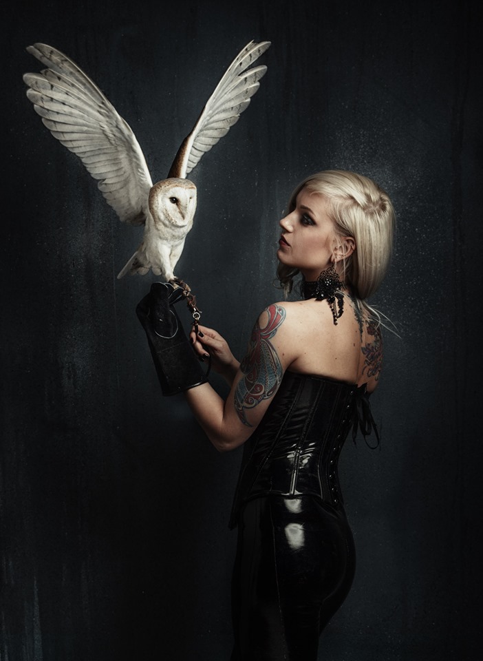 Female model photo shoot of Bipolar Fox by Martin Castein in London