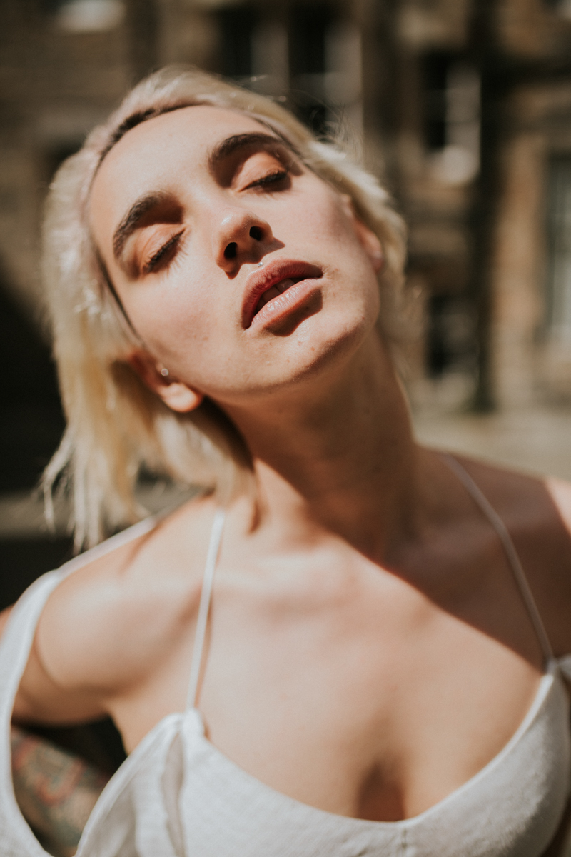Female model photo shoot of Bernadeta Kupiec in Edinburgh